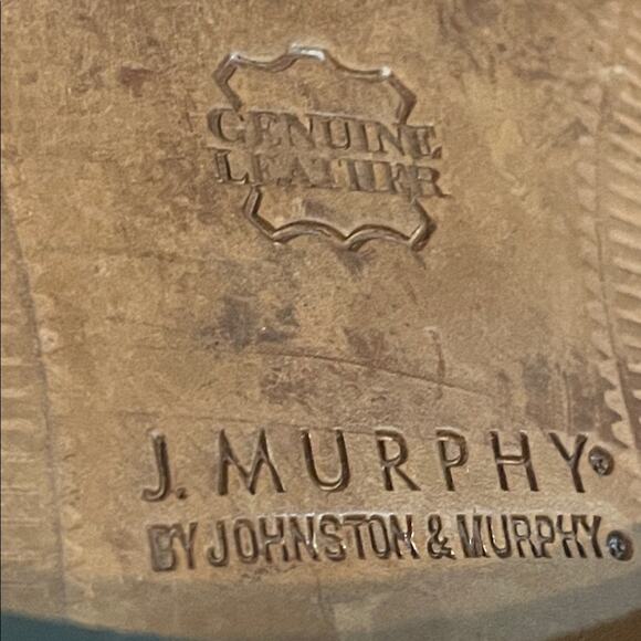 J. Murphy Men's Brown Leather Dress Shoes. 9M - Picture 7 of 7